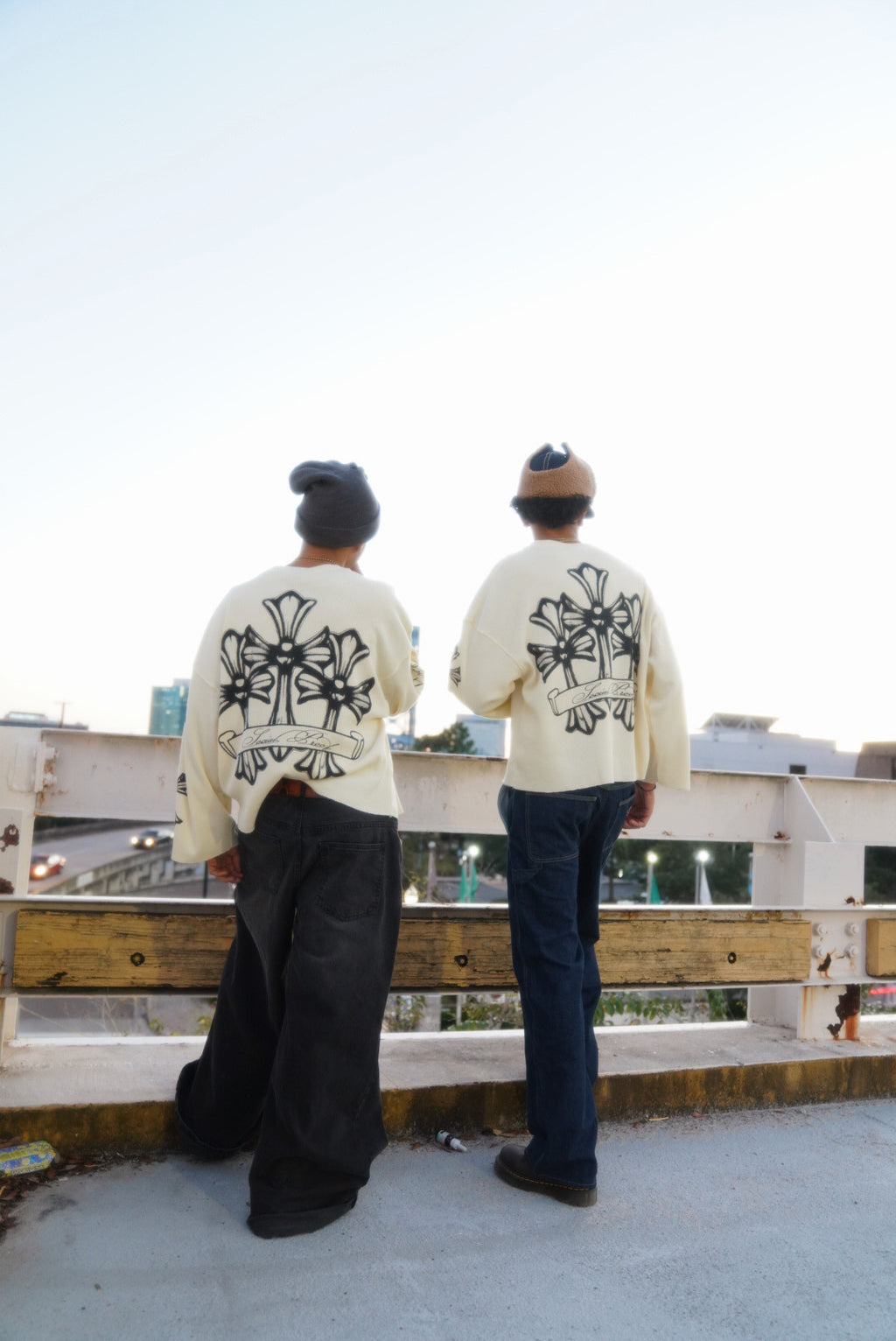 SOCIALPROOF "THE SOCIAL CROSS THERMAL" LONG SLEEVE