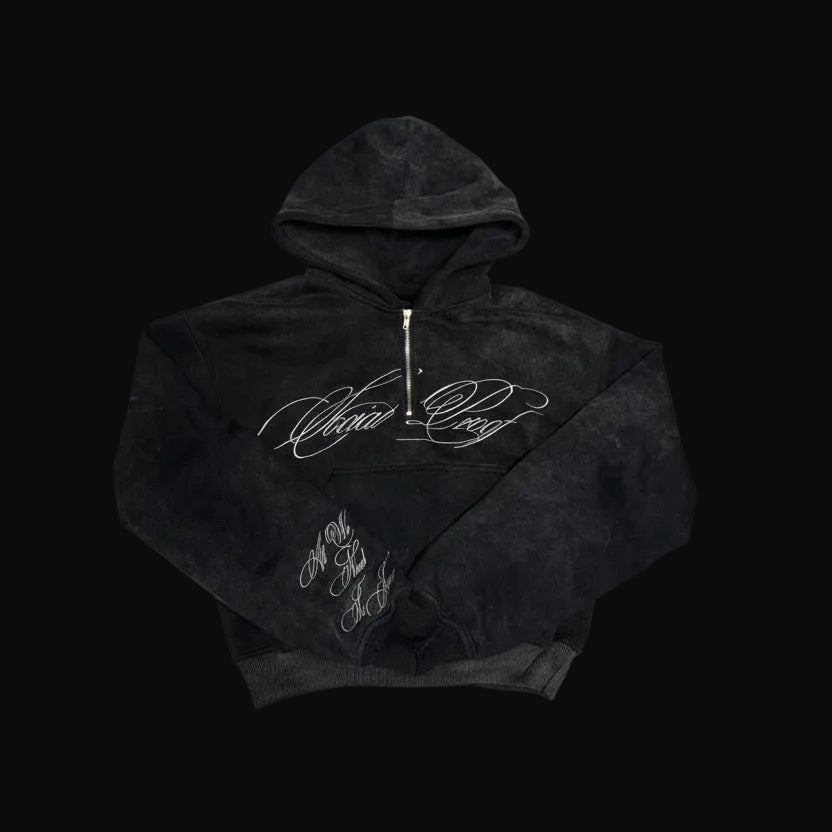 "ALL WE NEED IS JESUS' HODDIE (BLACK)